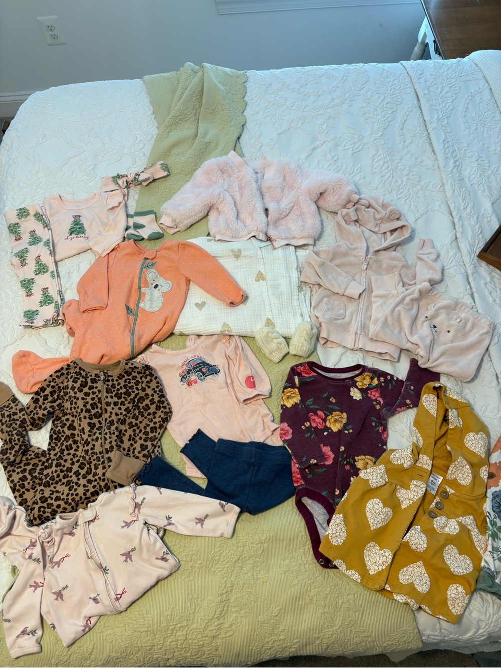 Mixed 6-9 MO Baby Girl Clothing Bundle